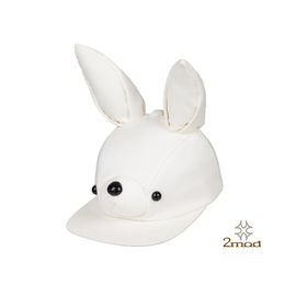 2MOD_19FWR007_TWOMOD,  White Rabbit Character Hat_Handmade, Made in Korea, 3D Hat